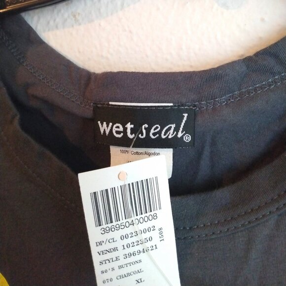 Wet Seal Glitter Music Graphic Tee - Picture 6 of 6